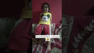 Cute Baby Playing with Alexa #funnyvideo #Shorts #cutebaby