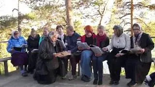Спевка хора валаамских экскурсоводов 15 июня 2017 года