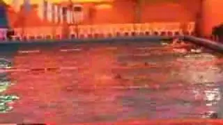 Diego nada 50 mts. pecho en Club Imperio Juniors