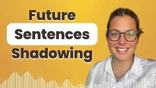 Improve English Speaking Skills by Shadowing Practice | Future Tense Shadowing