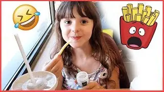 I pastrocchi di Alyssa al McDonald's 🤣 Patatine e Actimel??