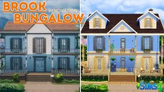 Willow Creek Renovation - Brook Bungalow | Base Game (No CC) | Save File