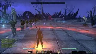 TESO. Flames of Ambition. Однопанельный стам сорк