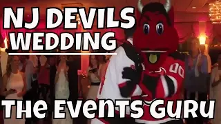 Jersey Shore Wedding With NJ Devils Mascot - The Events Guru - Crystal Point Yacht Club