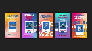 E-Commerce Instagram Reels 49166195 After Effects Template