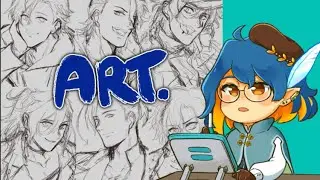 Art+Merch prep stream