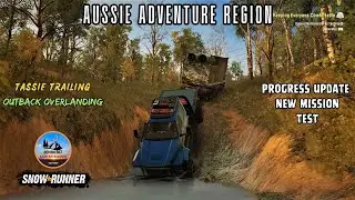 New Snowrunner Mod Region - Aussie Adventures - Progress Update