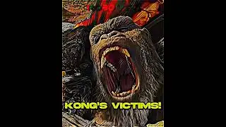 KONG'S VICTIMS! 🥶 #shorts #fyp #godzilla #monsterverse