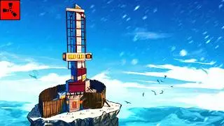 I Built a Fortified Sky base in Solo Rust...