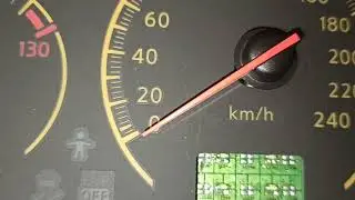 Nissan Primera P12.  Как выставить стрелки панели приборов.
