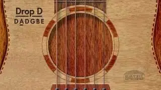 Drop D  (D•A•D•G•B•E) | GUITAR TUNER