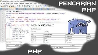 PyNtar PHP - Membuat Pencarian Data 