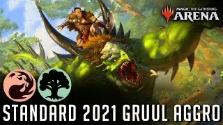 Standard 2021 Gruul Aggro  - Seeing If Gruul Can Still Smash In 2021 Standard - MTGA