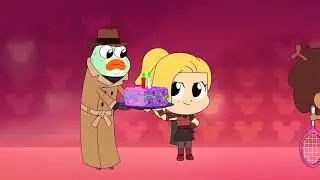 Milo Oscar & Bea in chibi form - Chibi Tiny Tales Happy Birthday Disney Channel