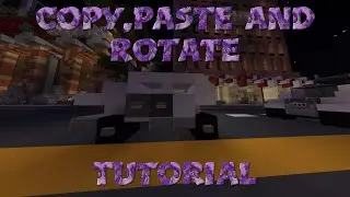 How to Copy, Paste and Rotate In Minecraft
