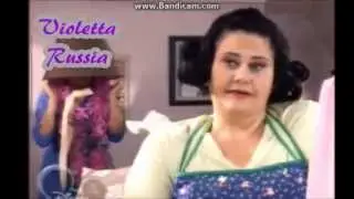 Виолетта  смешной момент с призраком Марии,Ольгой и  Матиасом