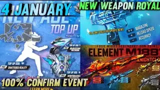 Free fire 5 January new event .
