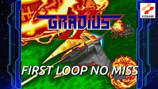 Gradius II [PSP/Arcade] - First Loop No Miss 430,300 pts