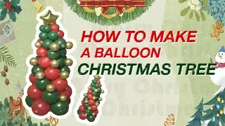 How To Make a Balloon Christmas Tree | PartyWoo Balloon Tutorial
