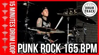 Drum Beat 165 bpm - Groove Drum Track 165 BPM Punk Rock | Batería 165 BPM Punk Rock