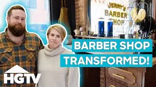 Ben And Erin TRANSFORM A Historic Barber Shop | Home Town Takeover