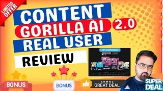Content Gorilla AI 2.0 Review | Content Gorilla AI 2.0 Demo And 🎁 Content Gorilla AI 2.0 Bonus 🎁👇