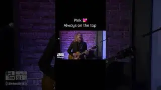 Pink “F*ckin’ Perfect” Live on the Stern Show #popmusic #popularmusic #hits #shortvideo #livemusic