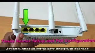 Tenda Router Setup and Full Configuration //Leangz//