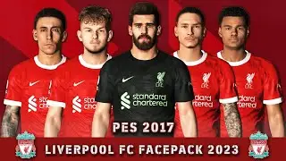 PES 2017 | LIVERPOOL FACEPACK SEASON 2023