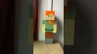 Look at who I built out of LEGO #minecraft #lego #legominecraft