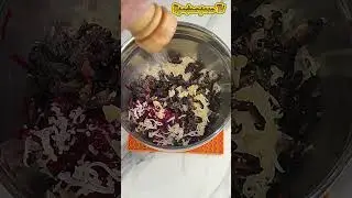 Салат со свеклой и черносливом #shorts