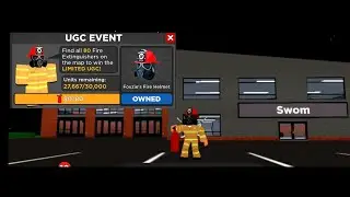 ГАЙД КАК ПРОЙТИ НОВЫЙ ПОЖАРНЫЙ UGC | #roblox #кдт #cdt