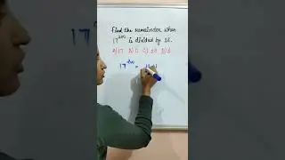 Find the remainder | Number system | 