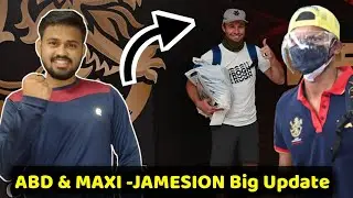 IPL 2021: JAMESION, ABD, MAXI BIG UPDATE|RCB|rcb