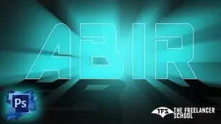 Logo Design - Light Burst Text Effect in Photoshop CC