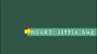 Little Bug MOGRT [free motion graphic template for adobe premiere pro]