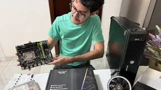 As peças do meu servidor de 500 reais para meu homelab