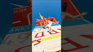 Amanda, Tracey, Franklin & Lamar Funny Water Slide #2 #shorts