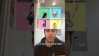 Pick your One Piece Color Team! 