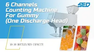 SED 6BS1 Semi-automatic Counting Machine (One Discharge Head) For Gummy (SED PHARMA)