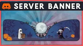 Discord Halloween Banner TEMPLATE 🎃 | [FREE DOWNLOAD]