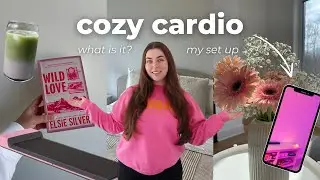 what is cozy cardio? the viral tiktok workout + the drama and my set up 🌸