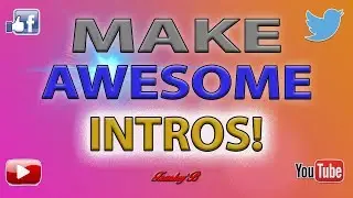 How to Make a video Intros | In Sony Vegas pro with templates free,