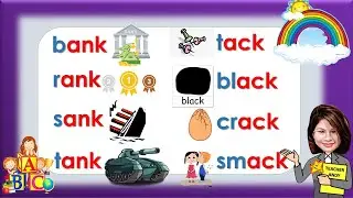 PART 2 Learn How to Read | Words with Short A Sounds |-ank & -ack | Guide for Beginners | Phonics