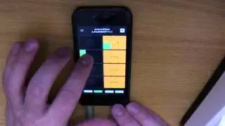 iPhone Novation Launchpad Trance