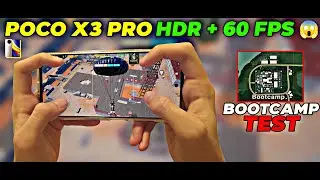 New🔥 POCO X3 PRO HDR BOOTCAMP TEST 🔥 WITH FPS METER 🔥 POCO X3 PRO HDR + 60 FPS BOOTCAMP TEST PUBG 😱