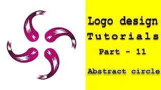 abstract circle logo design adobe illustrator tutorials