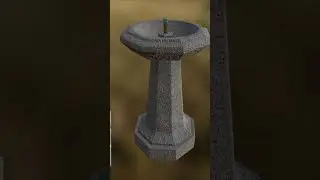 Water Fountain Prop Creation Timelapse 