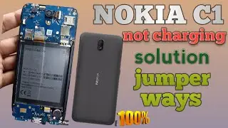 Nokia C1 charging jumper ways | Nokia C1 charging solution | Nokia C1 not charging fix