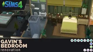 Gavin Richards' Bedroom Renovation | Sims 4 | Speed Build
